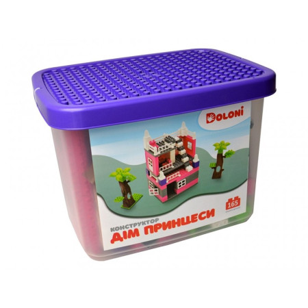 Конструктор ігровий Doloni Toys Будинок Принцеси 013888-32 165 деталей