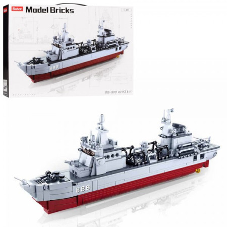 Конструктор Sluban Військовий корабель M38-B0701 497 деталей