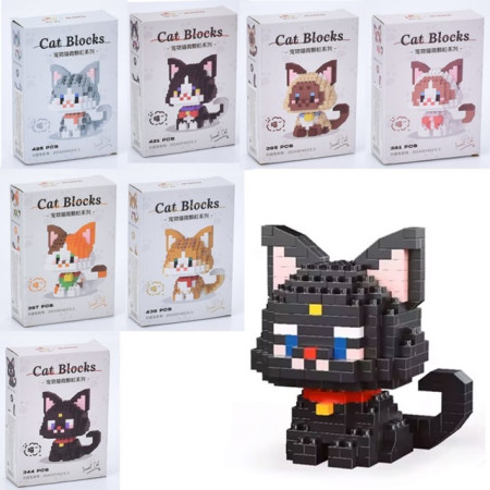 Конструктор ігровий Кіт 6077-8-9-82-3-4-5 344 деталі