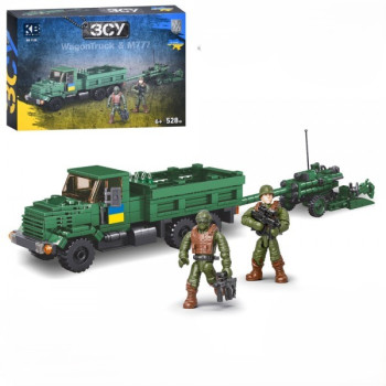 Конструктор Limo Toy Військовий KB-1138 528 деталей
