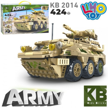 Конструктор ігровий Limo Toy KB-2014 424 деталі