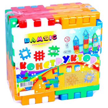 Конструктор-пазли Bamsic 114-3 16 деталей