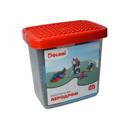 Конструктор ігровий Doloni Toys Аеродром 013888-33 142 деталі