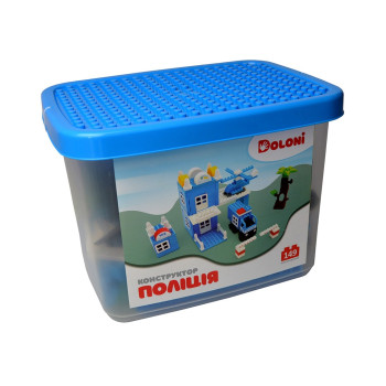 Конструктор ігровий Doloni Toys Поліція 013888-36 149 деталей