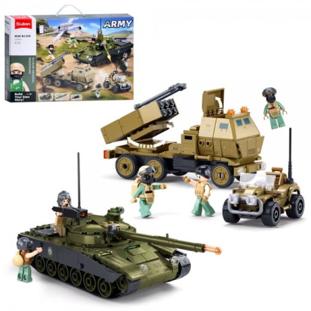 Конструктор ігровий Sluban Army M38-B1259 579 деталей