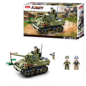 Конструктор Sluban Танк M38-B0687 344 деталі