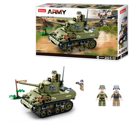 Конструктор Sluban Танк M38-B0687 344 деталі