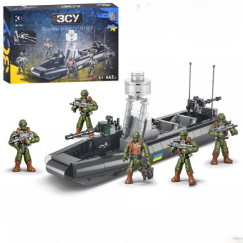 Конструктор Limo Toy Військовий KB-1158 442 деталі