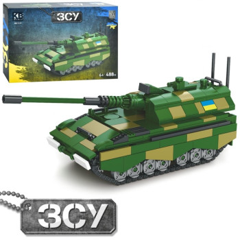 Конструктор Limo Toy Військовий танк KB-1119 488 деталей