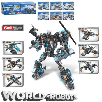 Конструктор ігровий Limo Toy KB-3004 6 шт/уп