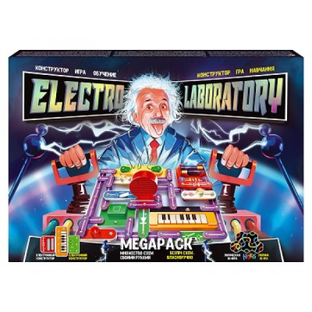 Електронний конструктор Danko Toys Electro Laboratory Megapack ELab-01-04