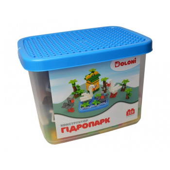 Конструктор ігровий Doloni Toys Гідропарк 013888-34 219 деталей