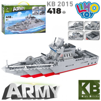 Конструктор ігровий Limo Toy KB-2015 418 деталей