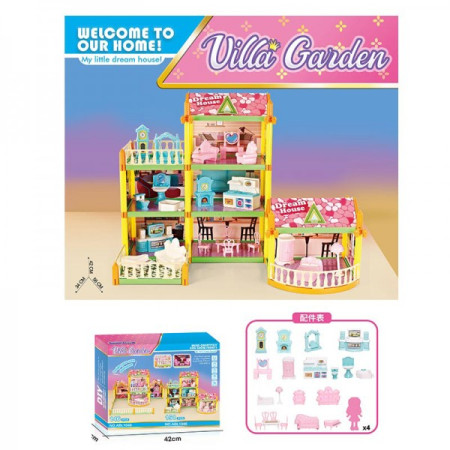 Ляльковий будиночок ABL1046 154 деталі