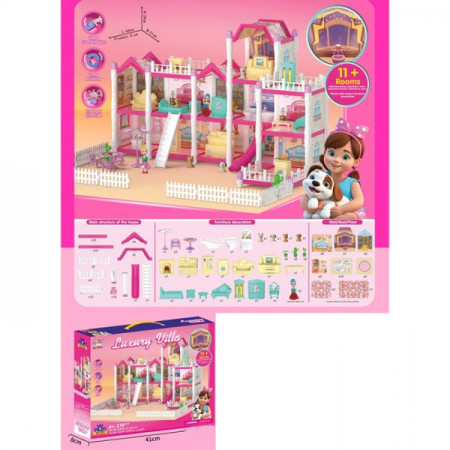 Ляльковий будиночок 1239-6 282 деталей