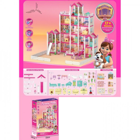 Ляльковий будиночок 1239-9 389 деталей