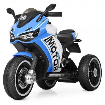 Дитячий мотоцикл на акумуляторі Bambi Ducati M-4053L-4 синій