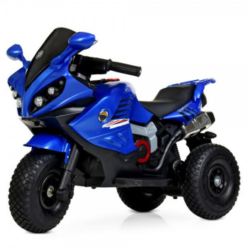 Дитячий мотоцикл на акумуляторі Bambi M-4216AL-4 синій