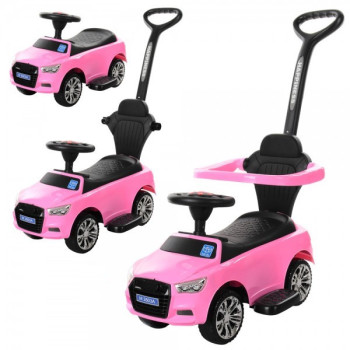 Толокар машинка Bambi M-3503A-8 рожева