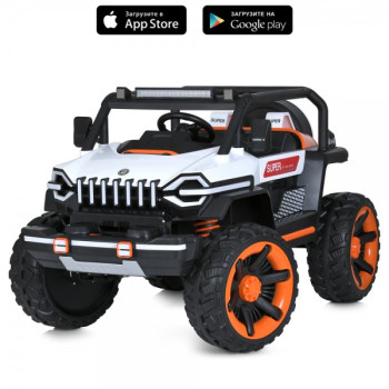 Електромобіль дитячий Bambi M-5824EBLR-1-24V білий