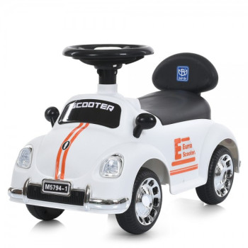 Толокар-каталка Bambi M-5794-1 білий
