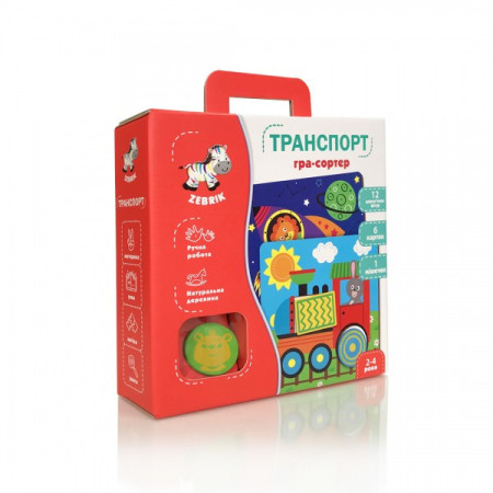 Дерев'яна іграшка Мозаїка Vladi Toys ZB2002-06