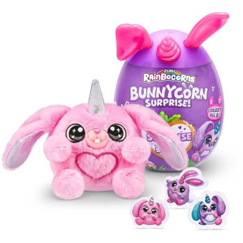 М'яка іграшка-сюрприз Rainbocorn-G Bunnycorn Surprise 9260G рожева