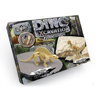 Ігровий набір для розкопок Danko Toys Dino Excavation DEX-01-04-05-06