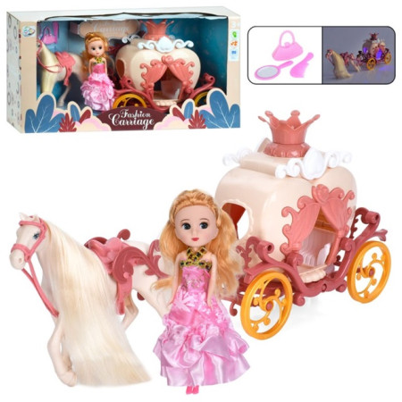 Карета з конем 1922C 41 см