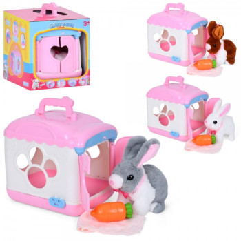 Ігровий набір Тварина в переносці 933-104E 15 см