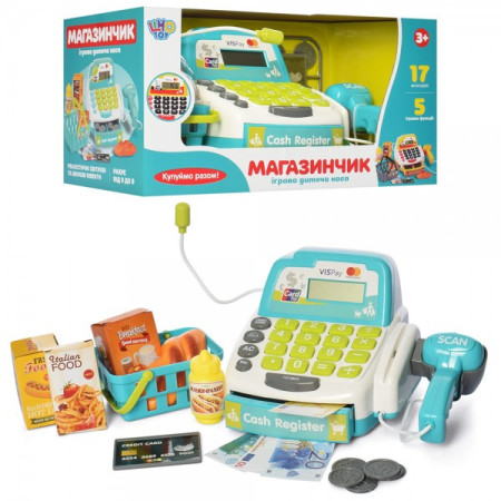 Дитячий ігровий касовий апарат Limo Toy M-4391-I-UA Дитячий ігровий касовий апарат Limo Toy M-4391-I-UA
