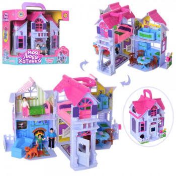 Іграшковий будиночок у наборі ББ F-611 24х20х16 см