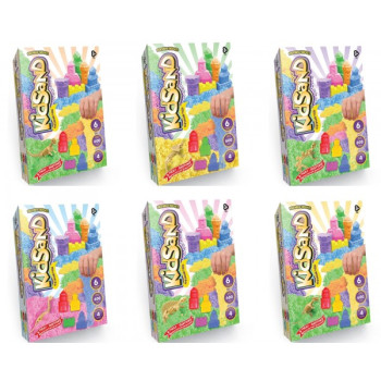 Кинетический песок Danko Toys KS-04-04U-05U-06U-09U 600 г