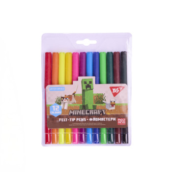 Набір фломастерів YES Minecraft 650567 12 кольорів