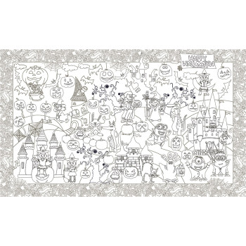 Шпалери-розмальовки Halloween 60*100 C-100035