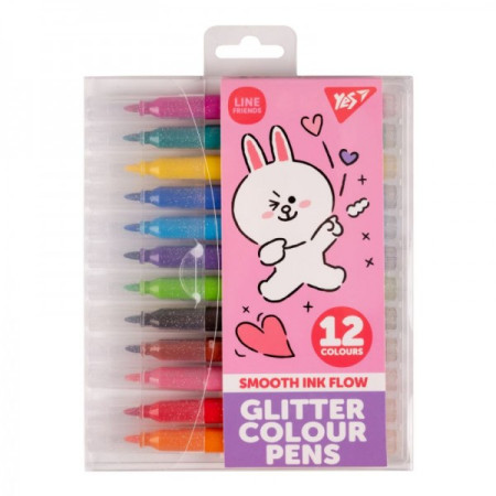 Набір фломастерів YES 650559 12 кольорів