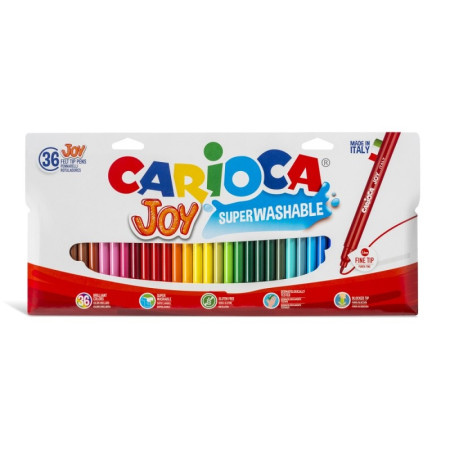 Фломастери для малювання Joy 40556 36 кольорів Фломастери для малювання Joy 40556 36 кольорів