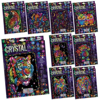 Набір креативного творчості Danko Toys Crystal Mosaic CRM-02-01-02-03-04-10