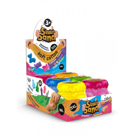Кінетичний пісок Danko Toys ДТ-KП-03-38 6 шт/уп