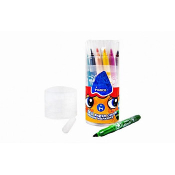 Набір фломастерів Marco Super Washable 1633-21PD 21 колір
