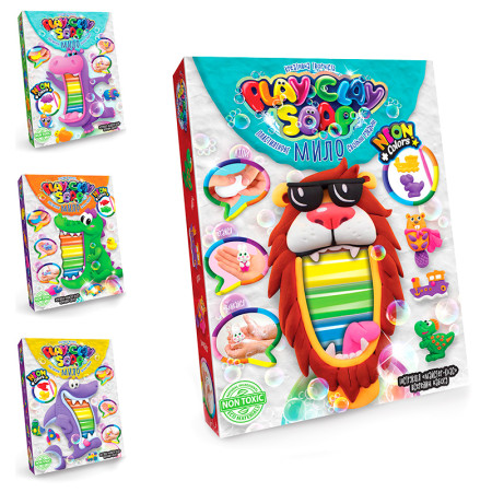 Набор креативного творчества Danko Toys PlayClay Soap PCS-03-01U-02U-03U-04U Набор креативного творчества Danko Toys PlayClay Soap PCS-03-01U-02U-03U-04U