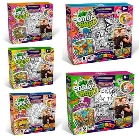 Набір творчості Danko Toys Bubble Clay My Color Bag mCOB-01-01U-02U-03U-05U Набір творчості Danko Toys Bubble Clay My Color Bag mCOB-01-01U-02U-03U-05U