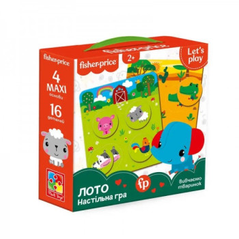 Настільна гра Vladi Toys Лото VT2910-01