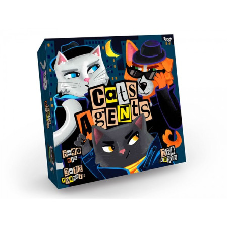 Настільна гра Danko Toys Cats Agents G-CA-01-01U