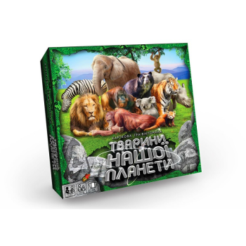 Настільна гра Danko Toys Тварини нашої планети 2 G-JNP-01U