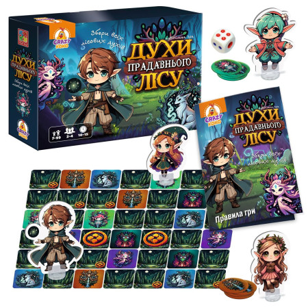 Настільна гра Vladi Toys Духи стародавнього лісу VT8055-48 Настільна гра Vladi Toys Духи стародавнього лісу VT8055-48