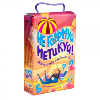 Настільна гра Strateg Не гальмуй-метикуй 30956
