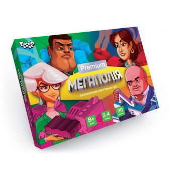 Настільна гра Danko Toys Мегаполія Premium G-MP-01-01U