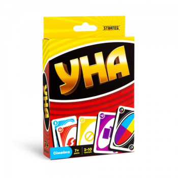 Настільна гра Strateg Уно Сімейний 30447