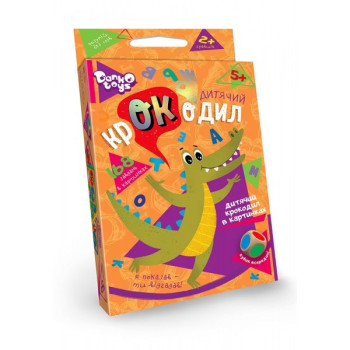 Настільна гра Danko Toys Вікторина Дитячий крокодил ДТ-МН-14-20